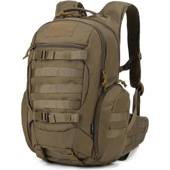 Tactical Backpack 28L Molle Hiking Motorcycle Survival Gear Bag with Straps - Picture 1 of 8
